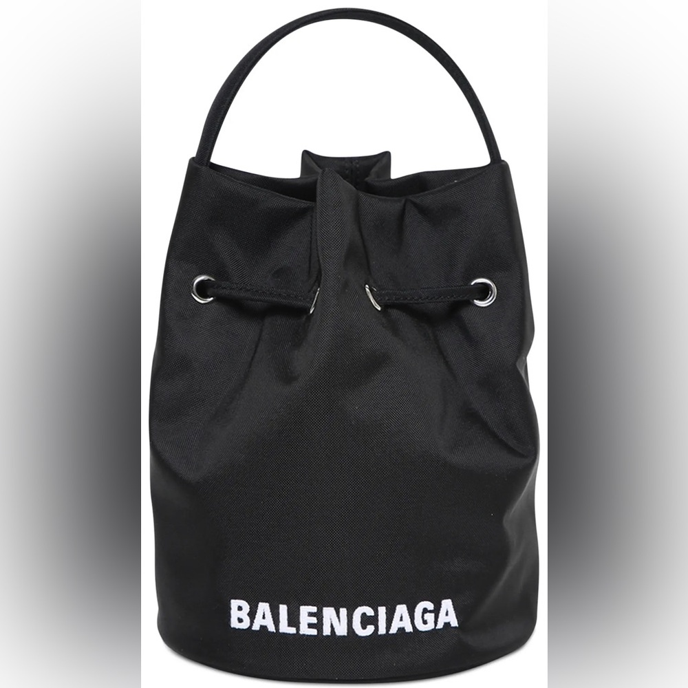 Balenciaga Drawstring Bucket Bag